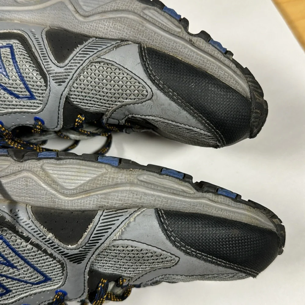 New Balance Men’s 481 V3 Grey And Blue Trail Running Athletic Sneakers Size 11